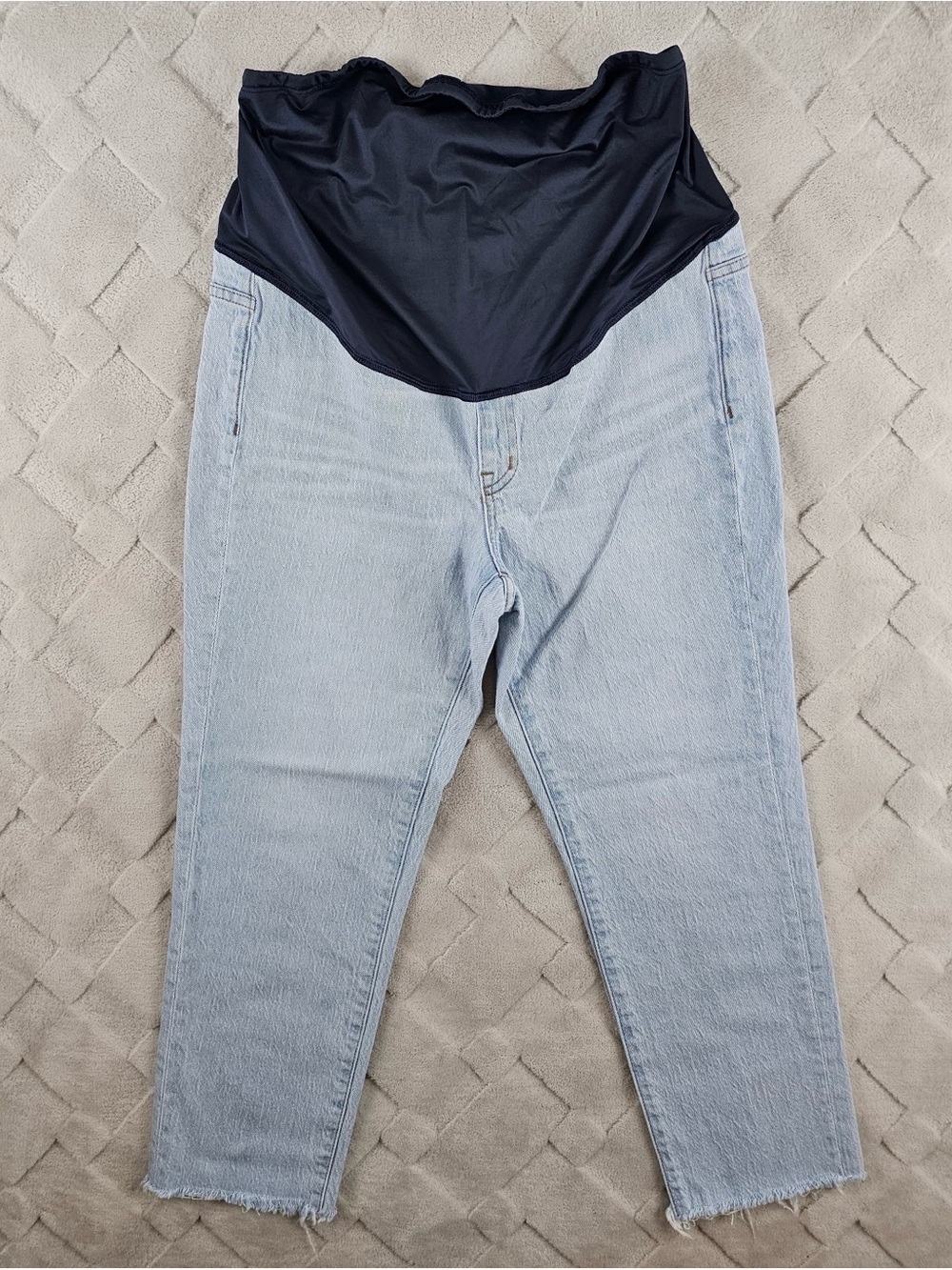 Madewell Maternity Over the Belly Perfect Vintage Jeans Womens 28 Delora Wash